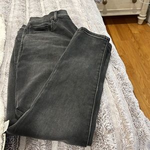 Grey express skinny high rise